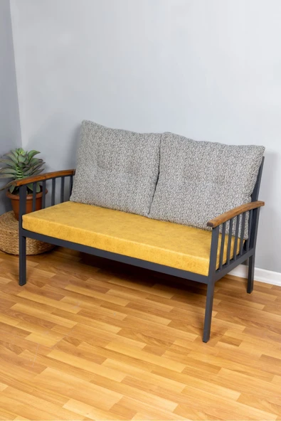 mc.pierobaby Bank Minderi Palet Minderi Iç Ve Dış Mekan Minderi 40 X 140 8 Cm Kalınlık