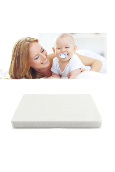 mc.pierobaby Bambu Ortopedik Bebek Yatağı Oyun Parkı Yatağı Mobilya-Ahşap Beşik Oyun Park Yatak 10CM - Resim 5