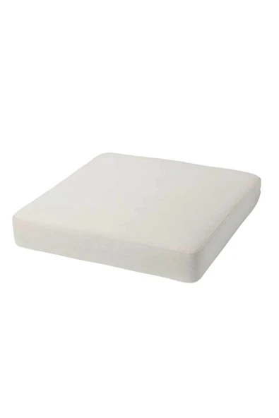 mc.pierobaby Bahçe Minderi- Balkon Minderi Bank Minderi Uzun Koltuk Sandalye Minderi 50x50x8 Cm KREM