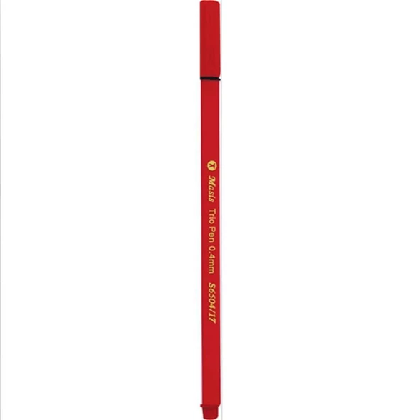 Keçeli Kalem 0.4mm Renkli Masis Trio Pen 0.4mm S6504 1 Adet - 9