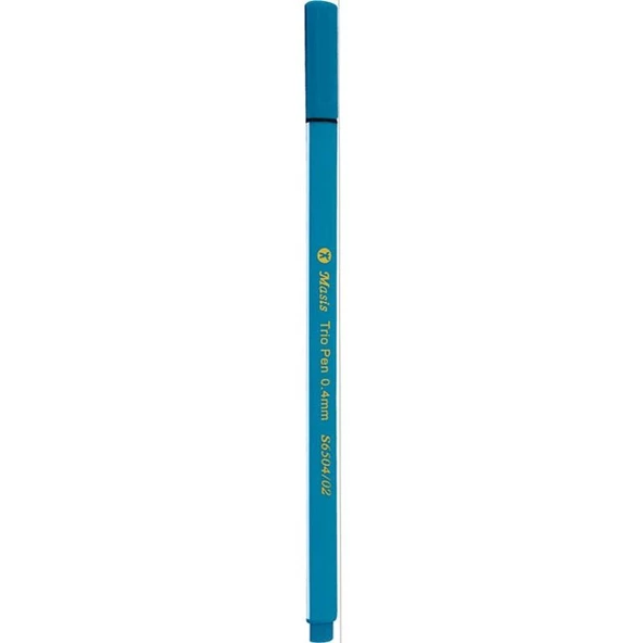 Keçeli Kalem 0.4mm Renkli Masis Trio Pen 0.4mm S6504 1 Adet - 2