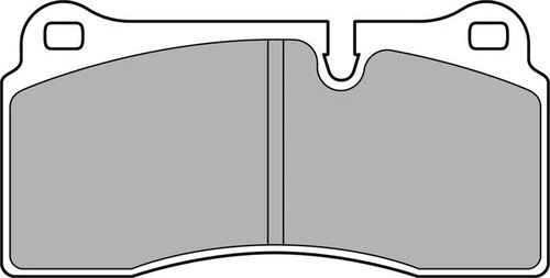 DELPHI LP2448 Fren Balatası Arka R8 07- Q7 06- ürün görseli 1