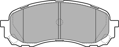 DELPHI LP2128 Fren Balatası Ön Impreza 00-12 1.5 1.5 16V 4X4 ürün görseli 1