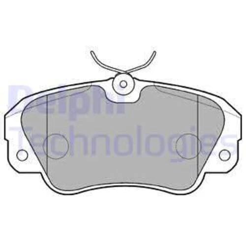 DELPHI LP848 Fren Balatası Ön Omega 86- Omega B 94- Senator 87- ürün görseli 1