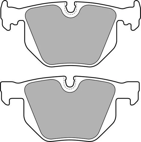 DELPHI LP1834 Fren Balatası Arka Bmw 7 E65 E66 01- ürün görseli 1