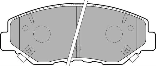 Delphi Lp1806 Ön Fren Balatası Honda Civic Fc Kasa 1.6 2016-crv 2002-2006 Accord Cl7 Cl8 2003- 45022s9aa00