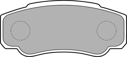 DELPHI LP1790 Fren Balatası Arka Ducato 94-02 / Boxer 94-02 / Jumper 94-02 19.00Mm ürün görseli 1