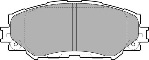 Delphi Lp2002 Fren Balatası Ön Toyota Corolla 07-12 Auris 07-12 Urban Cruiser 09-trezia 10-rav4 06- 446542160 ürün görseli 1