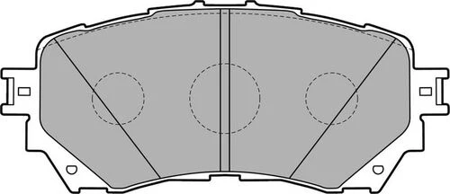 DELPHI LP2487 Fren Balatası Ön Mazda 6; Mitsubishi Outlander 12 ürün görseli 1