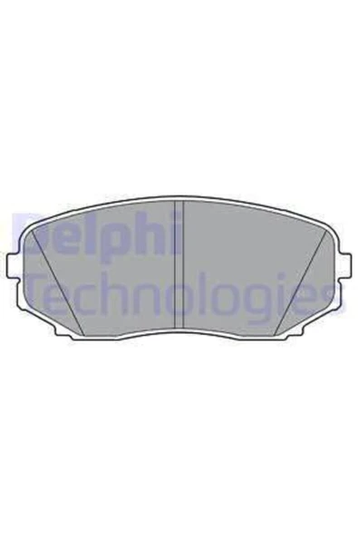 Delphı Lp3399 4605b475 Fren Balatası Ön Mıtsubıshı Eclıpse Cross 2017 -> ürün görseli 1