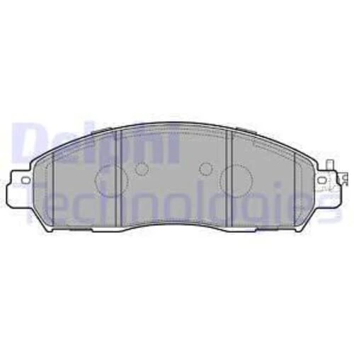 DELPHI LP3291 Fren Balatası Ön Nissan Np300 10/2014 ürün görseli 1