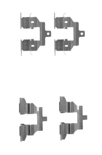 Delphi Lx0531 Fren Balata Montaj Takımı Arka Nissan Qashqai Tiida X-trail 12 06 ürün görseli 1