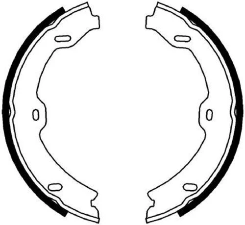 FERODO FSB4002 El Fren Balatası 182X25 ürün görseli 1