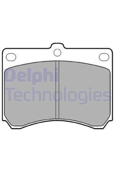 Fren Balatası Ön 323 Mx3 01 89-10 98 Uyumlu ürün görseli 1