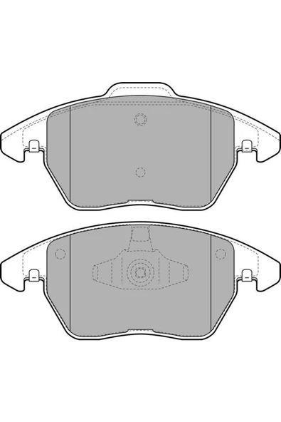 Fren Balatası Ön 207 06- 208 12- 307 00- 2.0 16v 2.0 Hdı 308 07-3008 09-Rcz 10/C4 2.0 16v 2.0Uyumlu ürün görseli 1