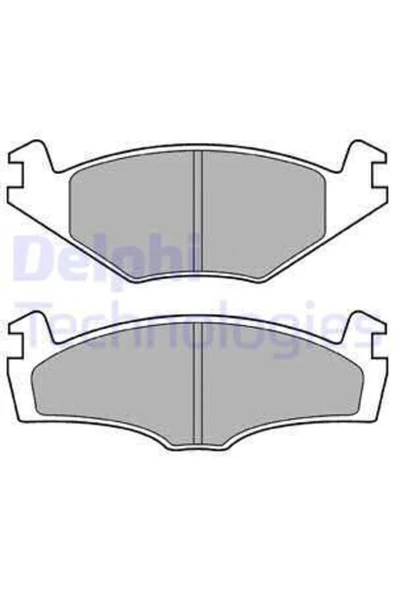 Fren Balatası Ön Polo Iıı 99- Polo Classıc 95- / Cordoba 93- Ibıza Iı 93- Uyumlu ürün görseli 1