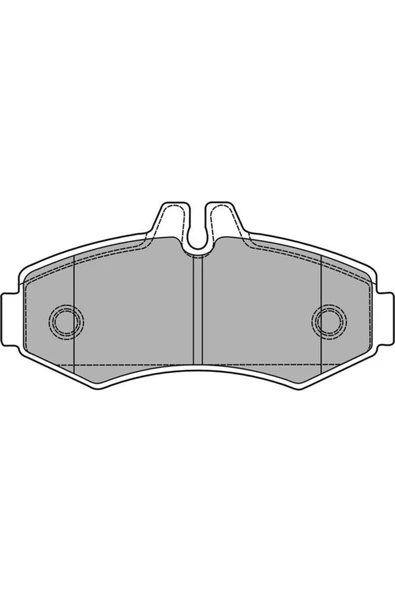 Fren Balatası Ön Vıto W638 96-03 Uyumlu ürün görseli 1