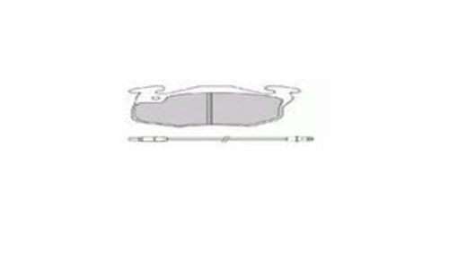 HATTAT 3031360 Fren Balatası Ön Renault 9 Yeni Model R11 R18 R19 R21 CLIO I 90- Express / 106 II 96- 205 83- 305 309 405 / Zx 91- Saxo 96-