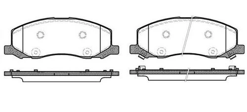 HITEC 10224 Ön Balata Insignia 08-Saab 9-5 10- (18 Jant) ürün görseli 1