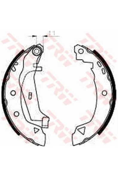 Kampana Balata ( Renault R19 89 - 98 Fıat Marea Brava - ) 7701202919 ürün görseli 1