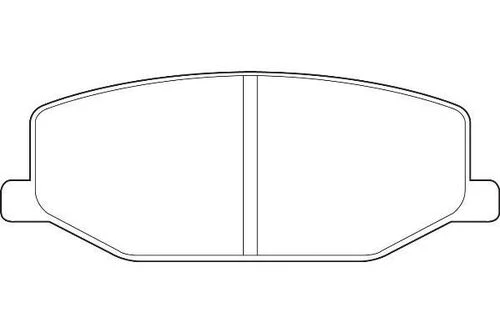 MGA 55441 Fren Balatası Ön Jımny 98- Samurai Sj413 86-00 ürün görseli 1