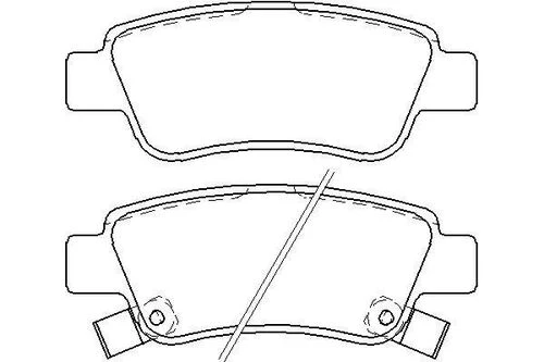 MGA 55328 Fren Balatası Arka Cr-V 07-12 ürün görseli 1