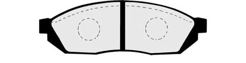 Mga 55426 Balata Fren Ön-suzuki Alto 86-00-daewoo Damas 90- Gbp269af ürün görseli 1