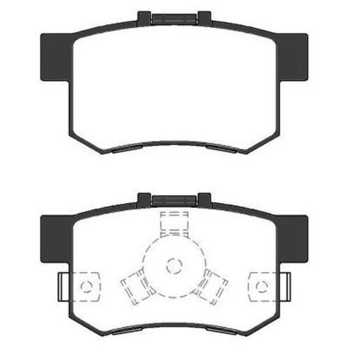 MGA 55575 Fren Balatası Arka Cr-V 02-06 Stream 00- ürün görseli 1