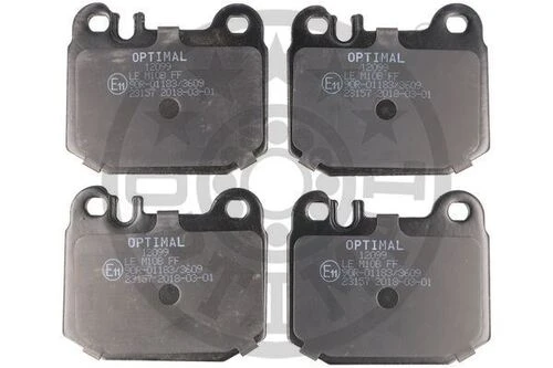 Optimal Bp12099 Fren Balatası Arka Mercedes Ml-serisi W163 98 05 A1634201120