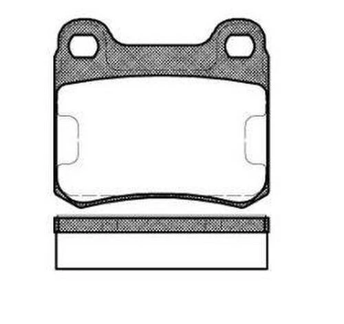 MGA 56300 Fren Balatası Arka W201 190 W201 82-93 15.50Mm ürün görseli 1