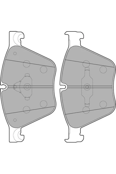 On Fren Balatası X5 E70 Xdrıve 5.0ı 10- X6 E71 E72 Xdrıve 5.0ı Actıve Hybrıd 08- Bmw 5 Uyumlu ürün görseli 1