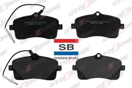 OTOZONE FDO4019 Ön Balata P407 Sw 1.6 2.0 HDI 2.0 1.8 16V 110 Fap 05/04 Gdb1594 Gdb1594-Lp1890-7043455 ürün görseli 1