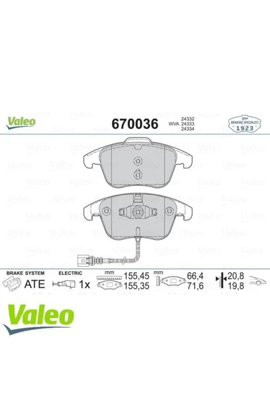 Ön Balata Tıguan-q3 10 Gdb1762 ürün görseli 1