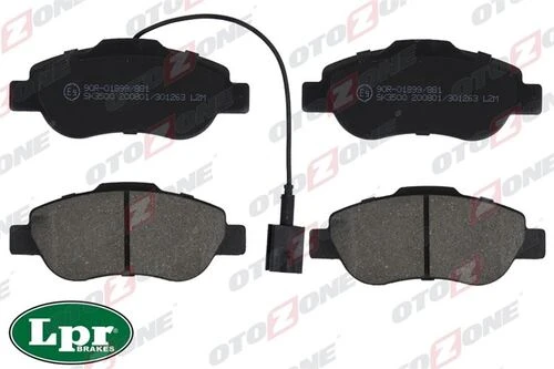 OTOZONE FDO2012 Ön Balata Doblo 1.3-1.6-1.9 Jtd 02 Fiorino 1.3-1.4 Mtj 08 Fiat 500 1.4 07 Gdb1746 Gdb1746-Lp2015-7029080 ürün görseli 1