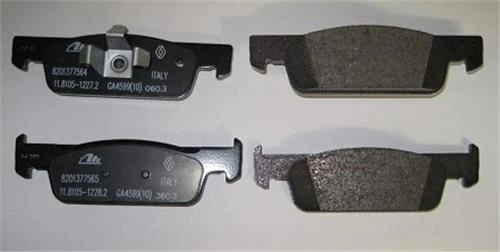 RENAULT 410602581R Fren Balatası Ön CLIO IV 13- CLIO Symbol II 08- III 12- Twingo 14- / Logan II 12- Sandero II 12- / Forfour 14- Fortwo 14- ürün görseli 1