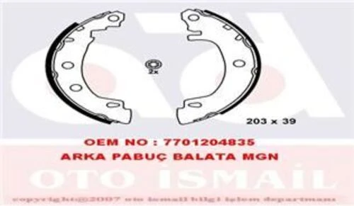 VALEO 562629 KAMPANA BALATA MEGANE I 95-