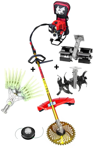 Ablacks Sırt Tırpan + Tırnaklı Silkeleme + Paletli Çapa + Akrep Çapa Aparatı ürün görseli