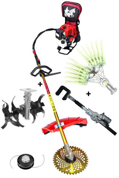 Ablacks Sırt Tırpan + Tırnaklı Silkeleme + Ağaç Silkeleme + Akrep Çapa Aparatı ürün görseli