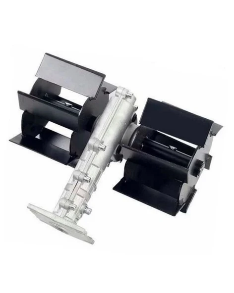 Ablacks Tırpan Toprak Çapalama Aparatı Sırt Yan Uyumlu 26MM 4 Diş (Kare)