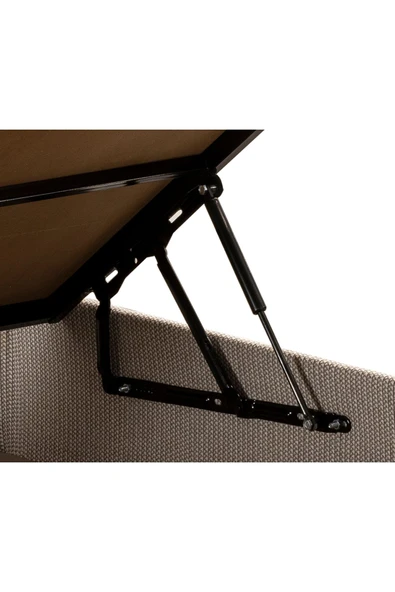 Niron Yatak I2 Luna Yatak Baza Başlık Seti Çift Kişilik Ortopedik Yatak Sandıklı Metal Baza ve Başlık Takımı - 6