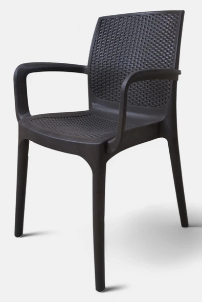 Niron I2 Maya 6 Kişilik Rattan Plastik Bahçe Masa Sandalye Takımı Özel Teslimat ve Montaj - 5