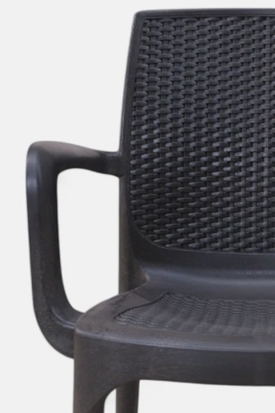 Niron I2 Maya 4 Kişilik Rattan Plastik Bahçe Masa Sandalye Takımı Özel Teslimat ve Montaj - 7