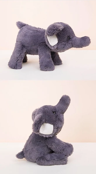 Yumuşak Peluş Hayvan Oyuncağı - Fil - 45cm