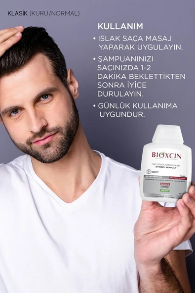 Bioxcin Genesis Kuru Ve Normal Saçlar Için Şampuan 3 X 300 ml - 6