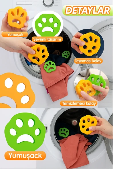 10 LU Pati Şeklinde Tüy Toplayıcı - Tüy Toplama Ürünleri - Tüy Temizleme Aparatı - 3