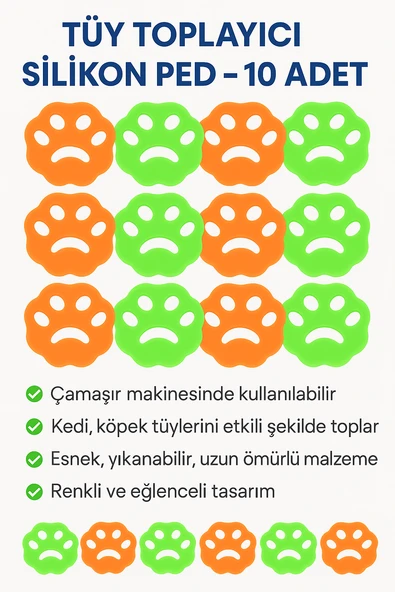 10 LU Pati Şeklinde Tüy Toplayıcı - Tüy Toplama Ürünleri - Tüy Temizleme Aparatı