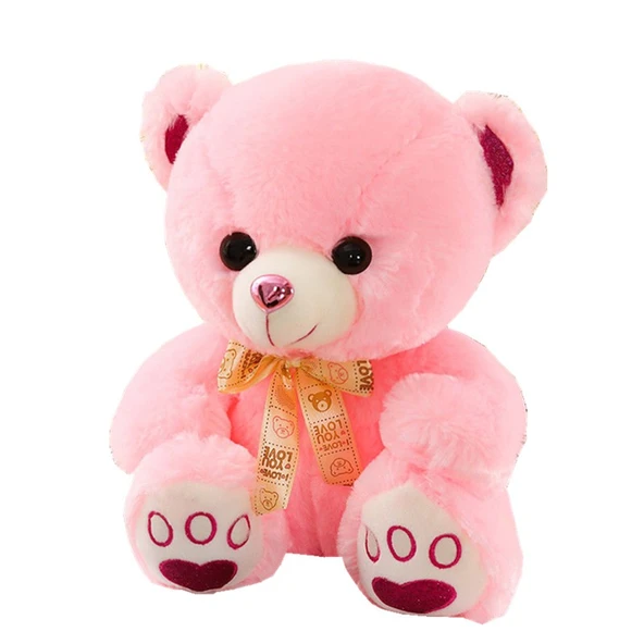 Sevimli Ayıcık Peluş Oyuncak - Pembe - 65cm - 6