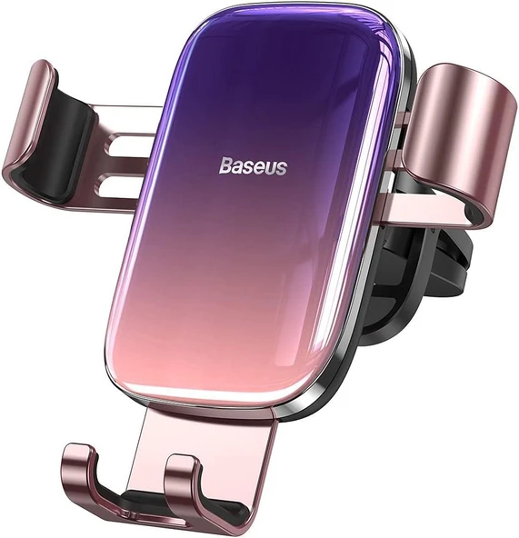 Baseus Glaze Gravity Pembe Araç Telefon Tutucu Teşhir - 4