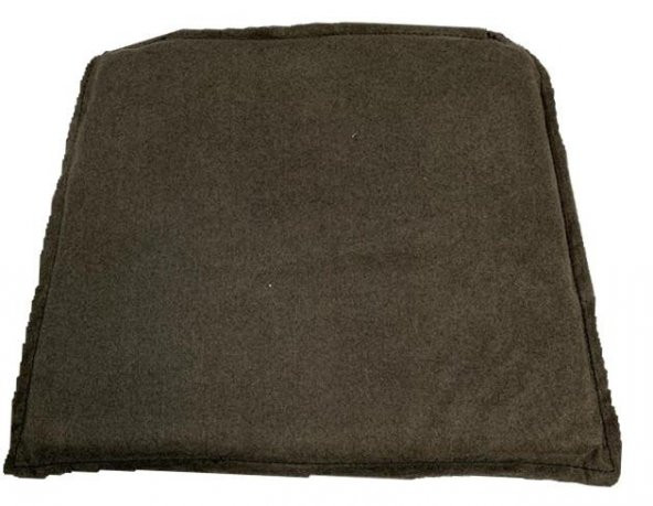 Knsz sırt minderi 1 li zng&mğr&uslu kahve penye kumaş cırtlı tel bar sandalyesi sırtı için