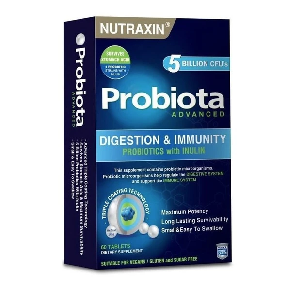 Nutraxin Probiota Advanced 60 Tablet ürün görseli 1